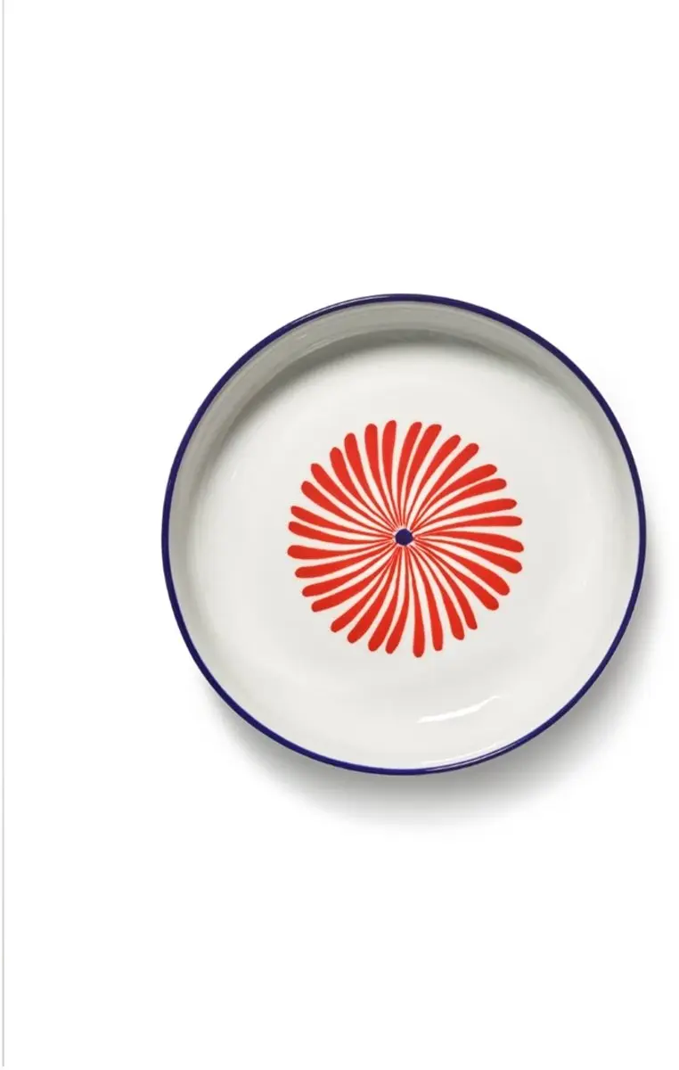 Serax Waww La Table Bazaar diep bord / schaal D21cm blauw / rood / groen