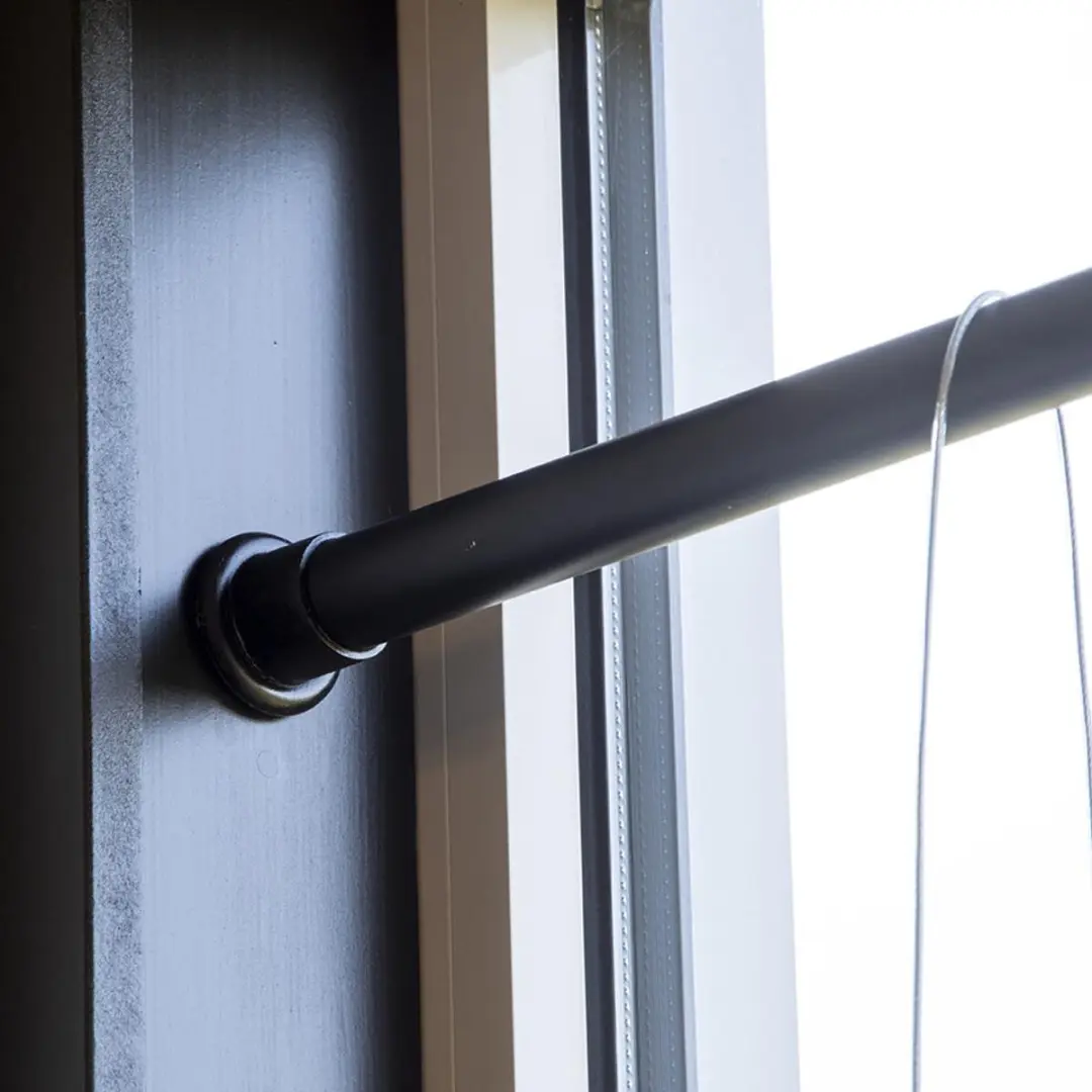 Esschert Design Telescoopstang S Zwart 1,16m 35kg