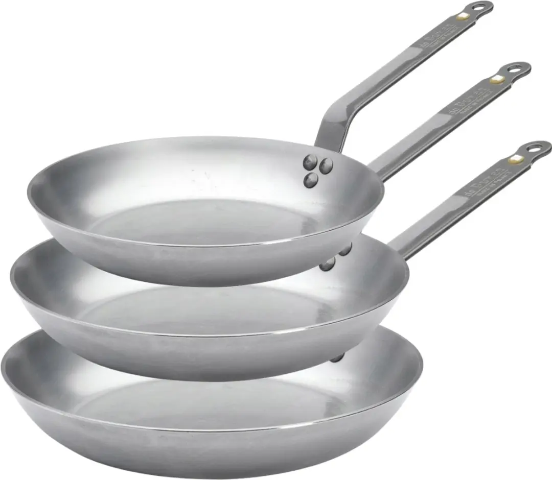 De Buyer Koekenpannenset Mineral B Element 3-delig