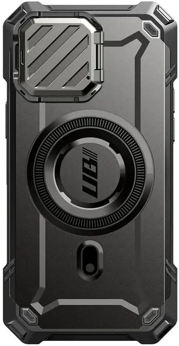 Supcase UB Pro MagXT Hoesje iPhone 15 Pro Max - Zwart