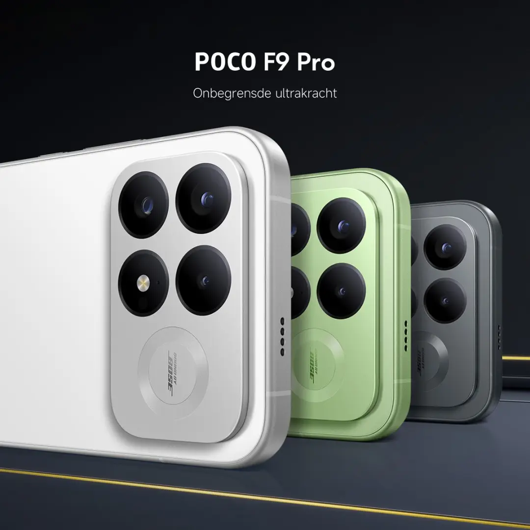 Xiaomi POCO F9 Pro - 512GB Green - 6,59" 185Hz AMOLED - 12GB RAM