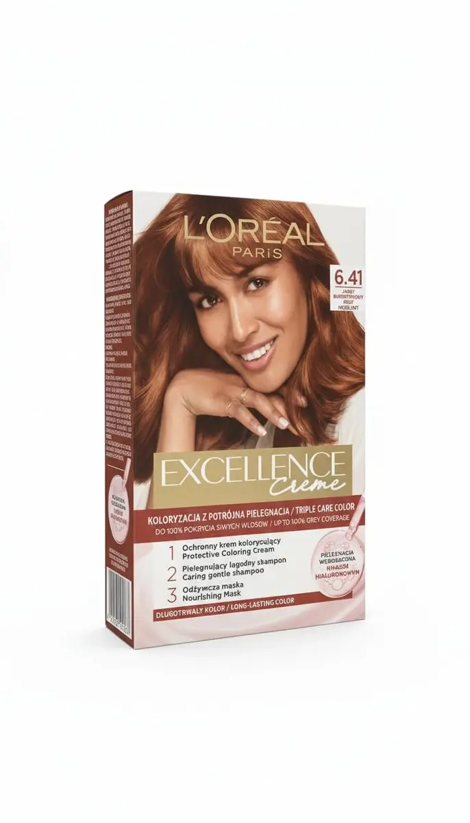 L'Oréal Paris Excellence 6.41 Permanent Haarkleuring - Light Amber Bronze