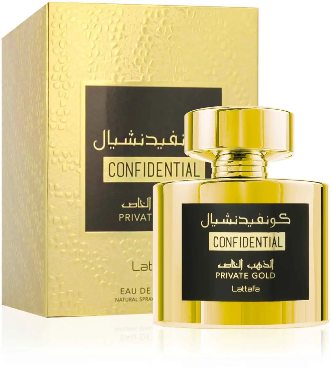 Lattafa Confidential Private Gold Eau de Parfum 100ml