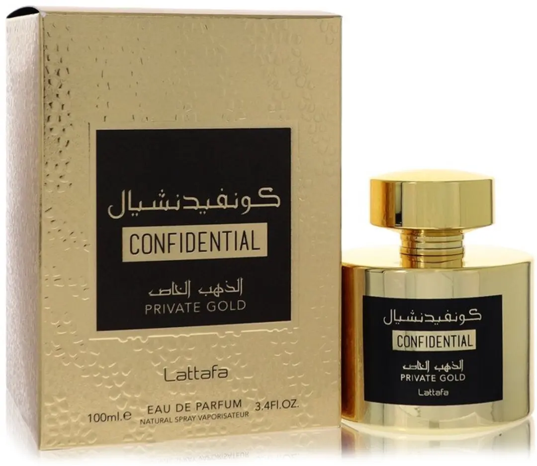 Lattafa Confidential Private Gold Eau de Parfum 100ml