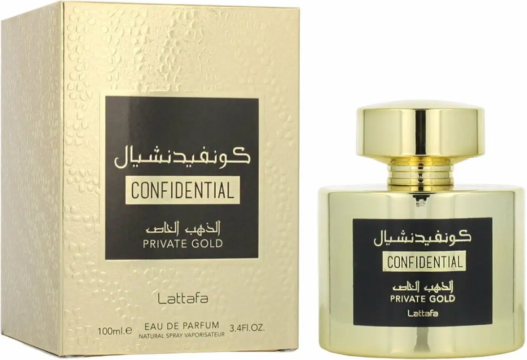 Lattafa Confidential Private Gold Eau de Parfum 100ml