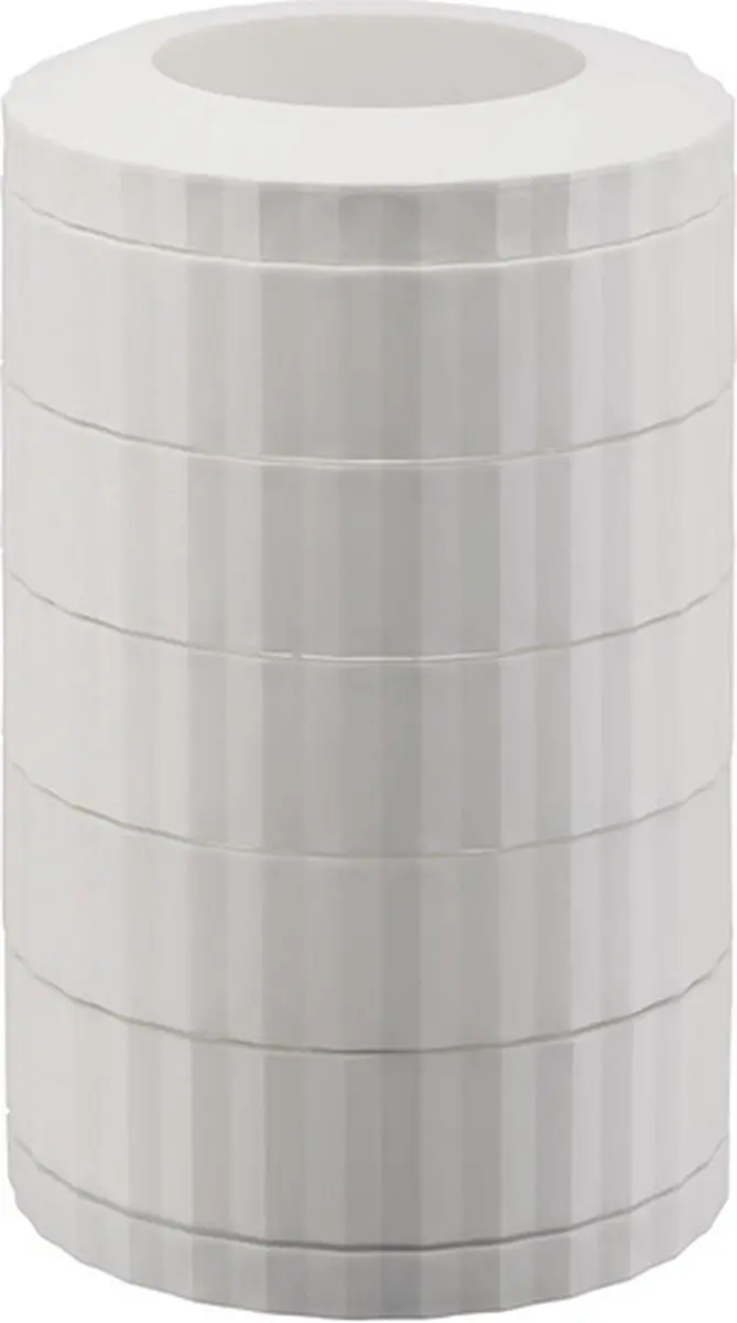 Alessi Plissé Koffiecapsulehouder Wit