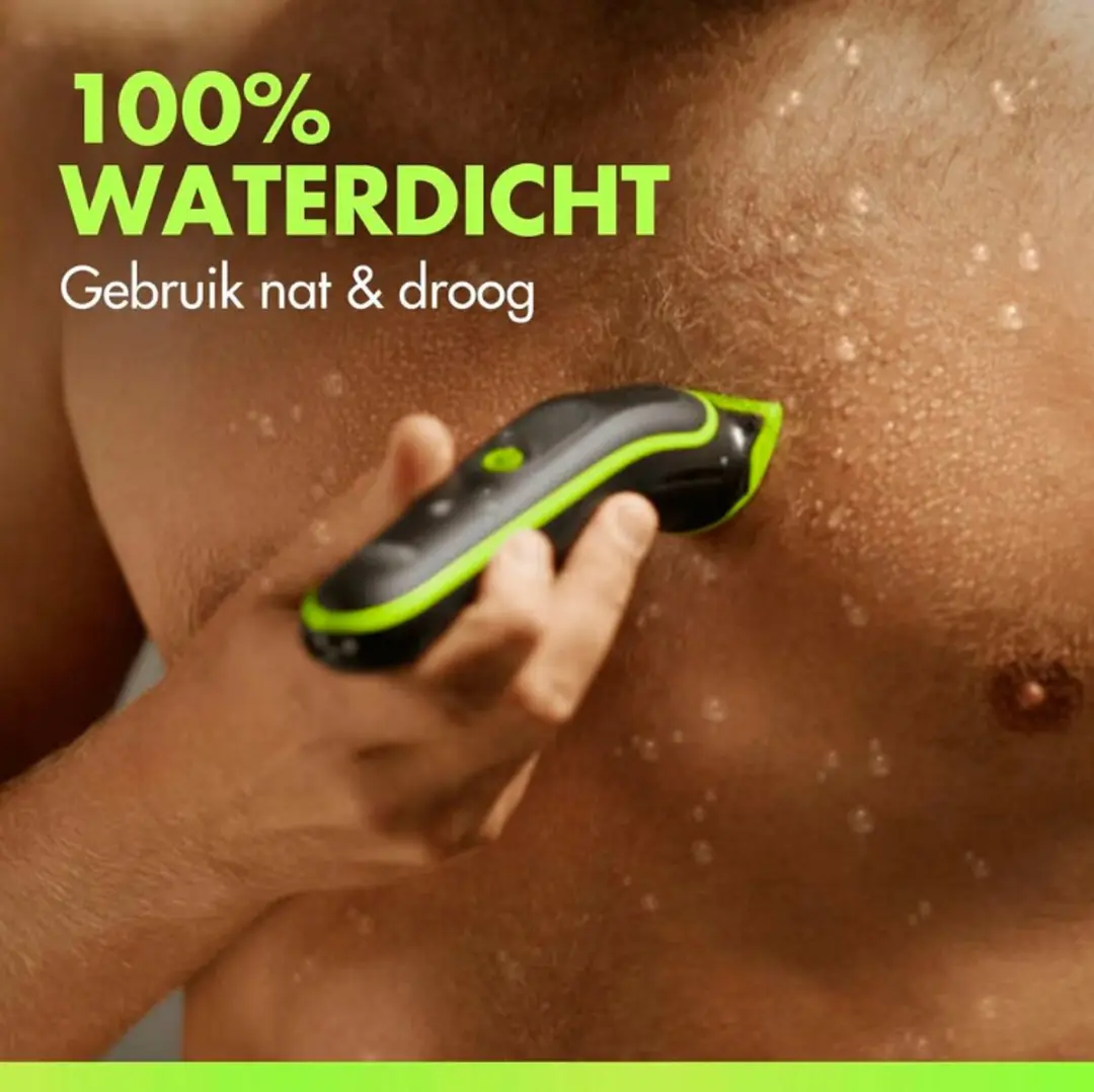 GilletteLabs i3 Body + Intimate Lichaamstrimmer - Zwart