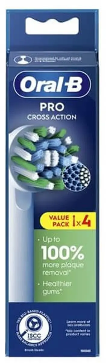 Oral-B Pro Cross Action Opzetborstels