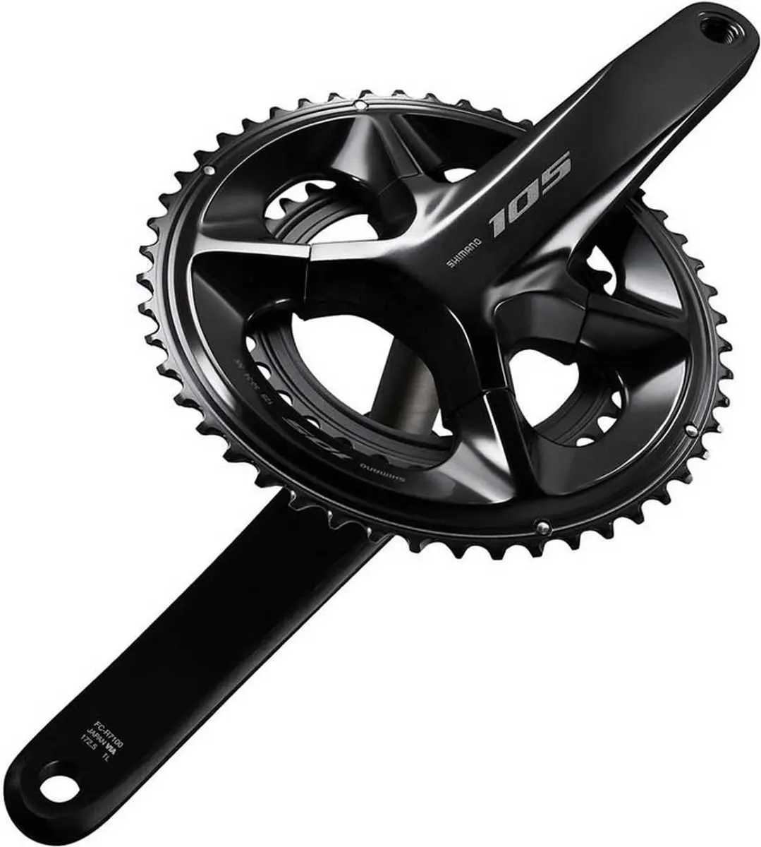 Shimano FC-R7100 Crankstel - 50/34T - 172.5mm - Zwart - afbeelding 2 van 5