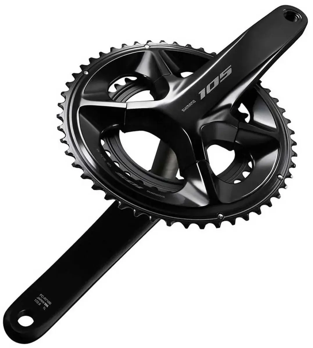 Shimano FC-R7100 Crankstel - 50/34T - 172.5mm - Zwart - afbeelding 3 van 5