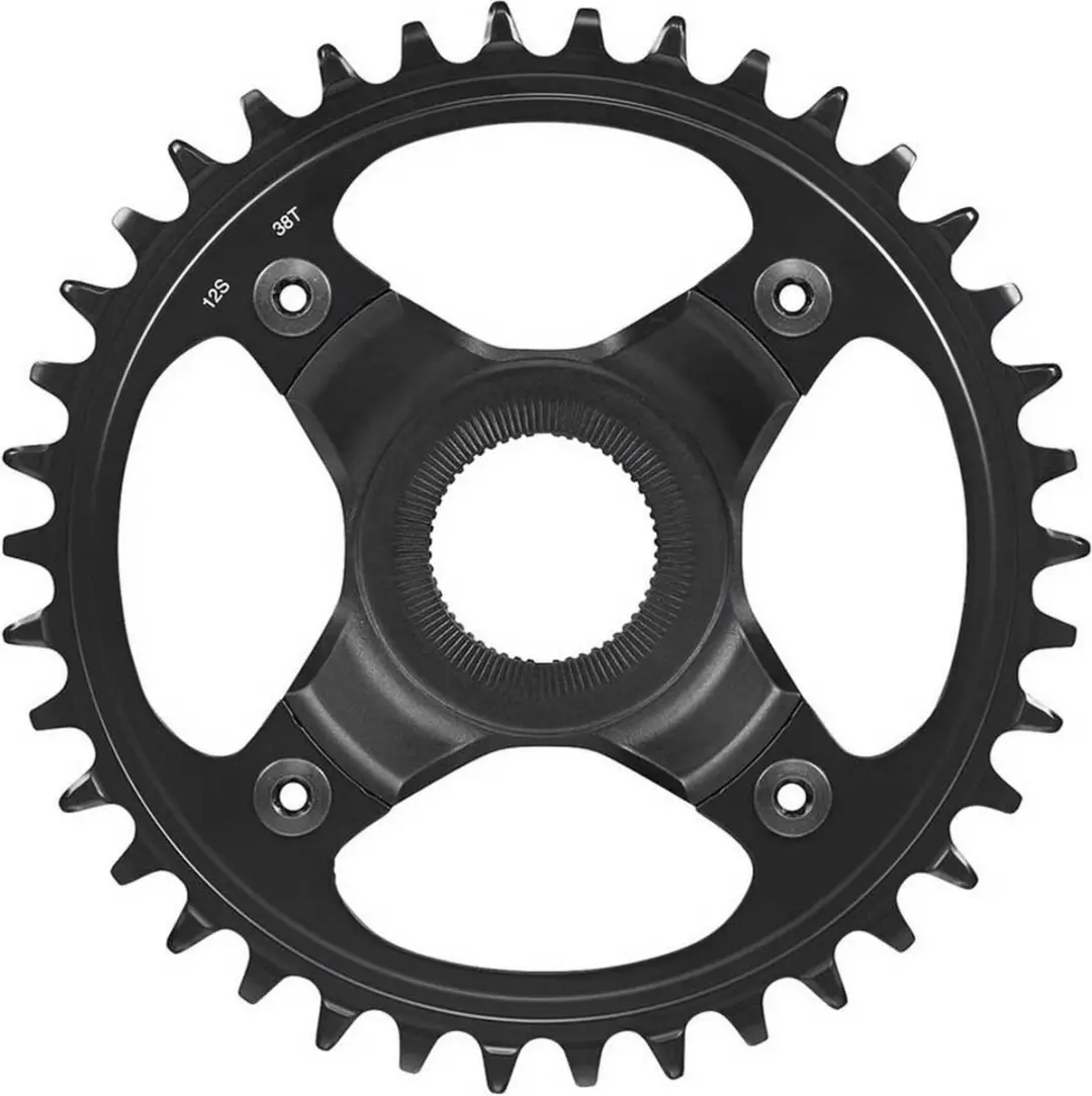 Shimano SM-CRE80-12-B Kettingblad 38T - Zilver
