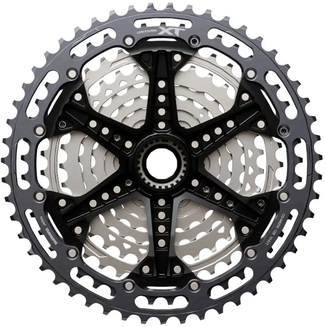 Shimano Deore XT CS-M8200 Cassette 12-speed - 9-45T - Zilver