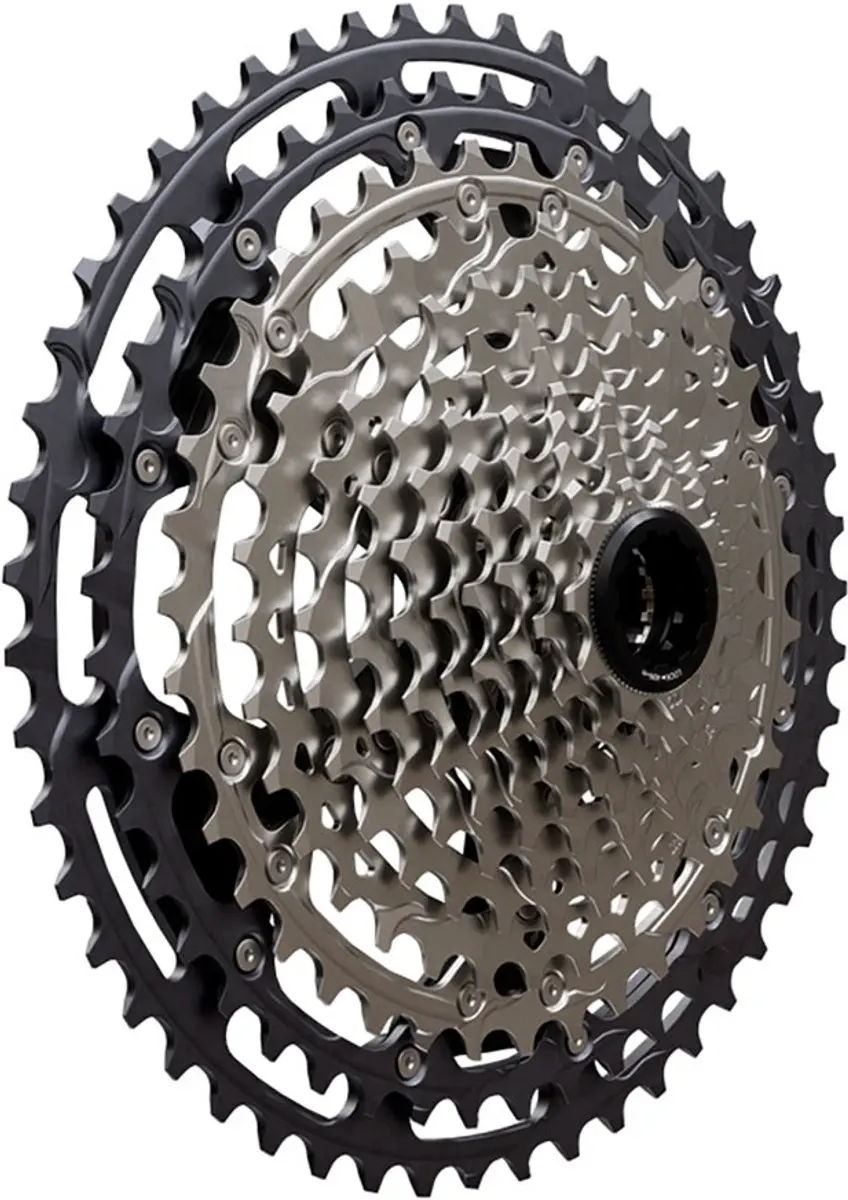 Shimano Deore XT CS-M8200 Cassette 12-speed - 9-45T - Zilver
