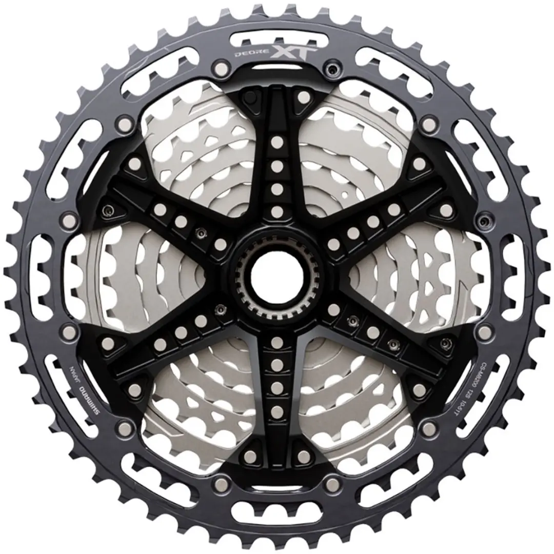 Shimano Deore XT CS-M8200 Cassette 12-speed - 9-45T - Zilver
