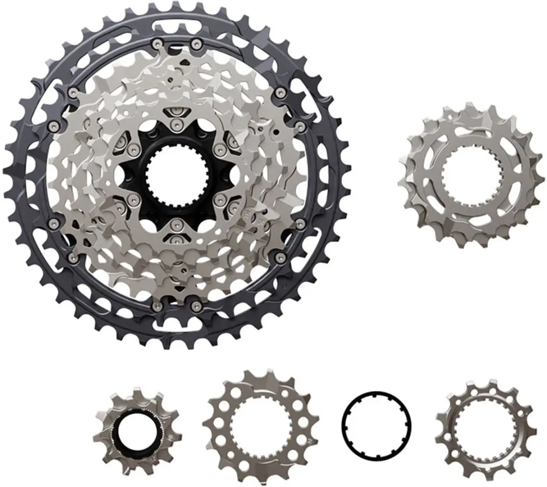Shimano Deore XT CS-M8200 Cassette 12-speed - 9-45T - Zilver