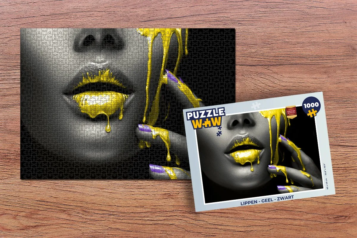 PuzzleWow Legpuzzel 1000 Stuks - Multicolor