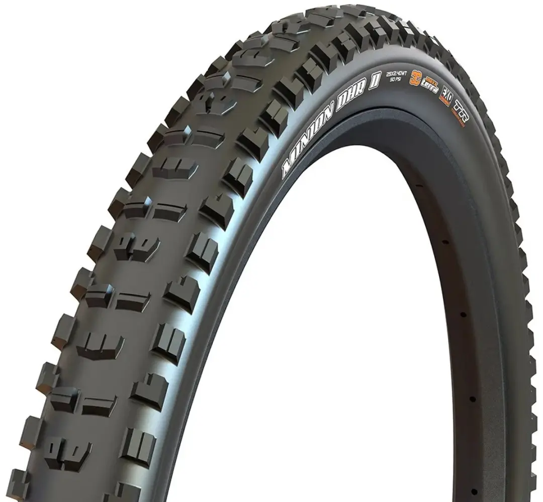 Maxxis Minion DHR II 27.5x2.40 Tubeless Ready MTB Band - Zwart - afbeelding 4 van 4