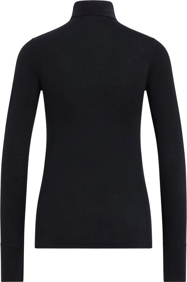 ODLO Natural Merino 200 Half Zip Thermoshirt - XL - Zwart