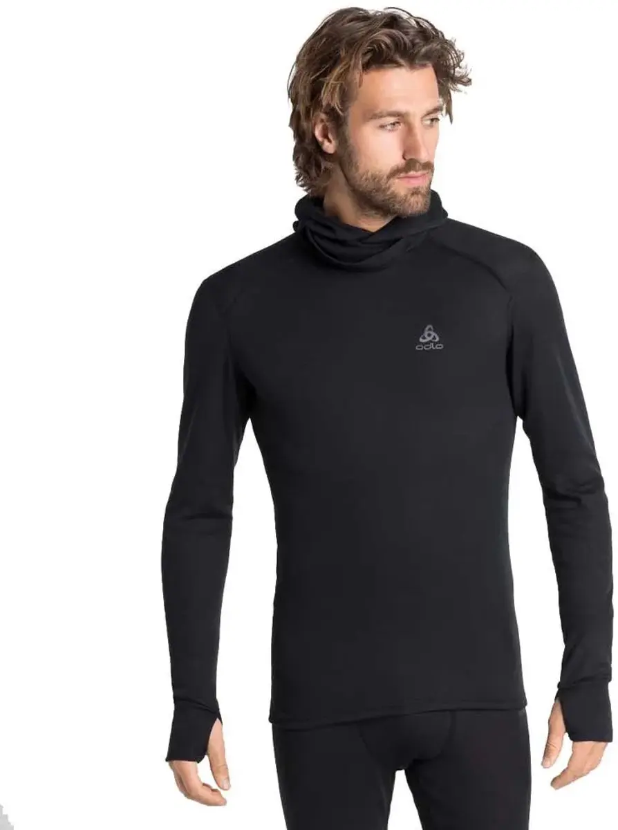ODLO Active Warm Eco Lange Mouwen Basislaag L - Zwart