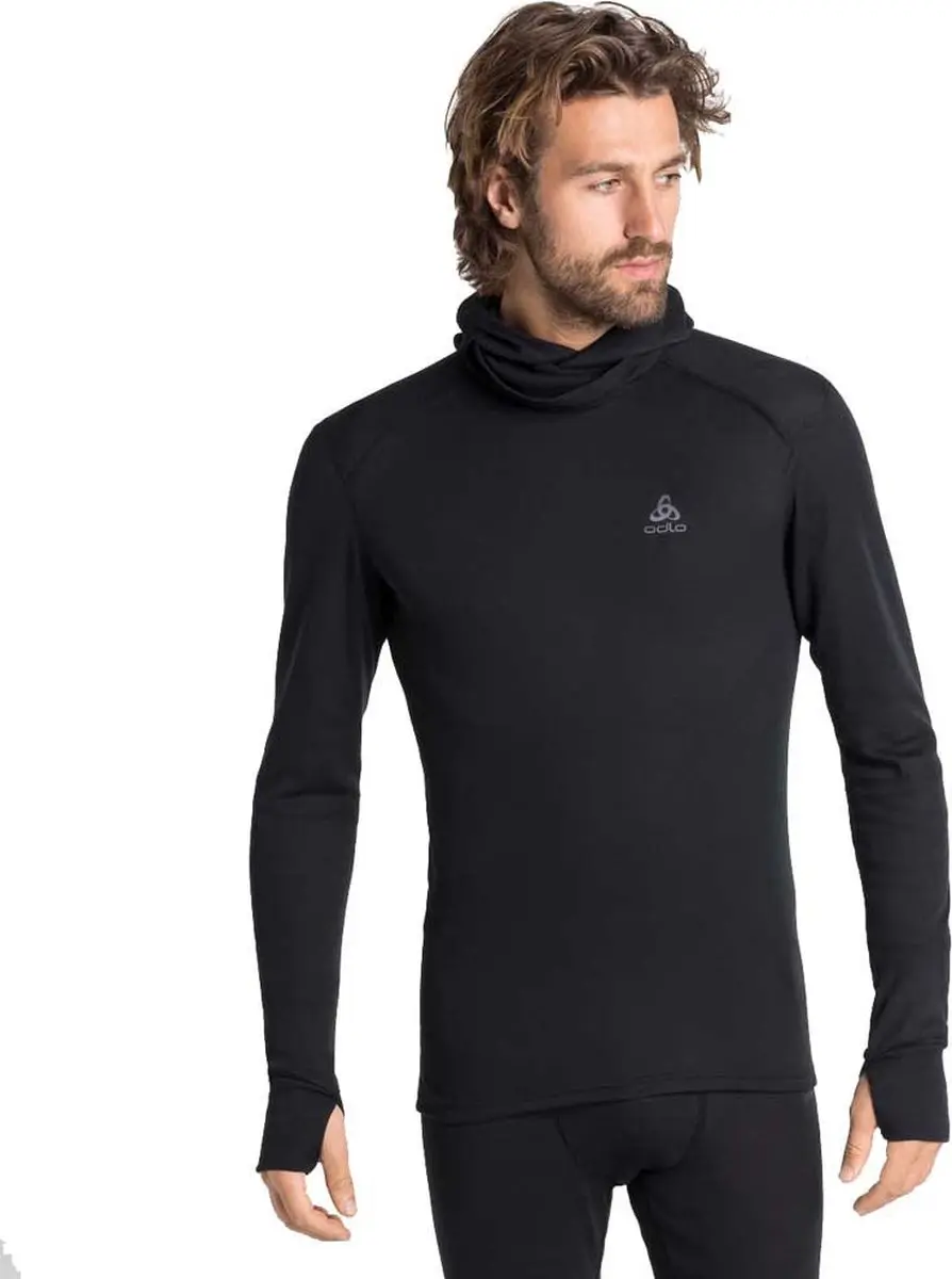 ODLO Active Warm Eco Lange Mouwen Basislaag L - Zwart