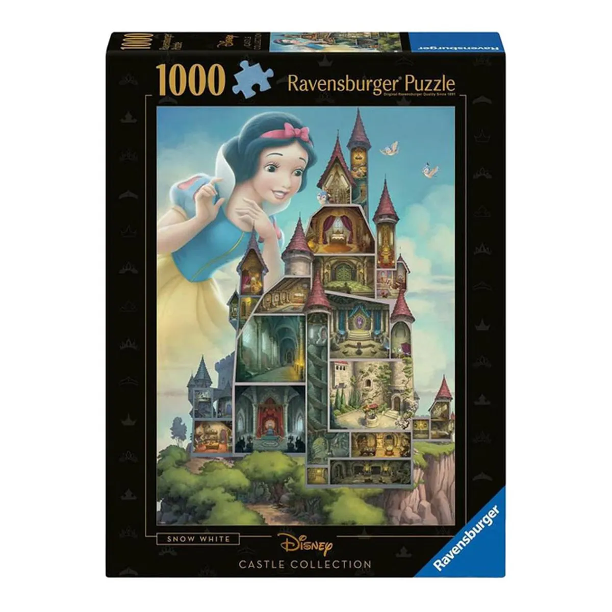 Ravensburger Disney Castles Sneeuwwitje Puzzel 1000 Stuks - MPN 00257