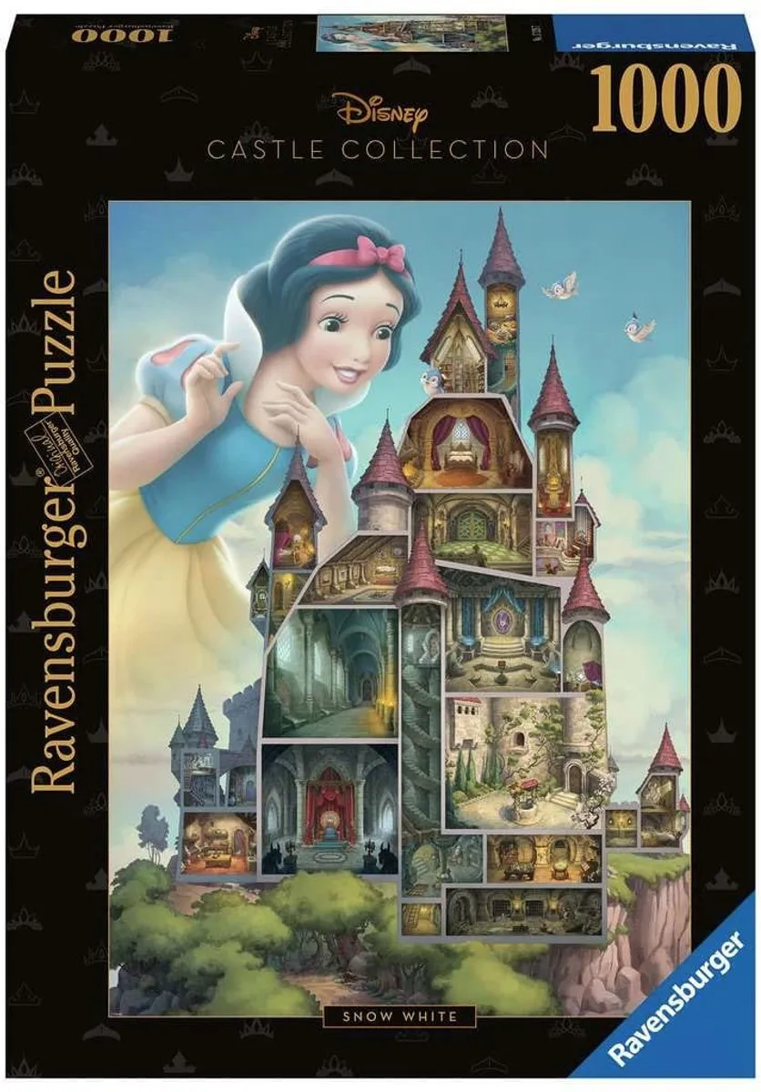 Ravensburger Disney Castles Sneeuwwitje Puzzel 1000 Stuks - MPN 00257