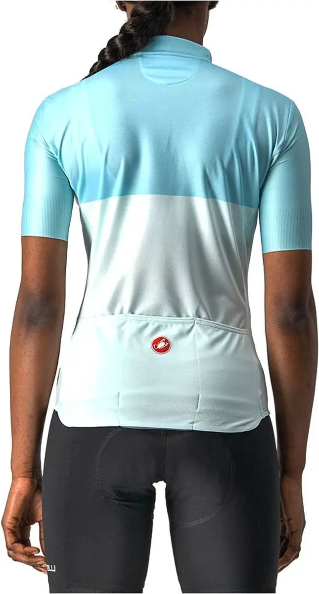Castelli Velocissima Wielertrui - S - Light Acqua