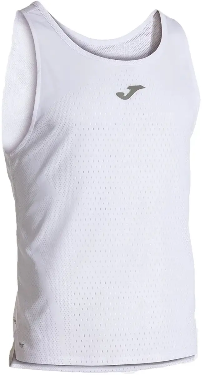 Joma Marathon Ii Mouwloos T-shirt Wit L Man
