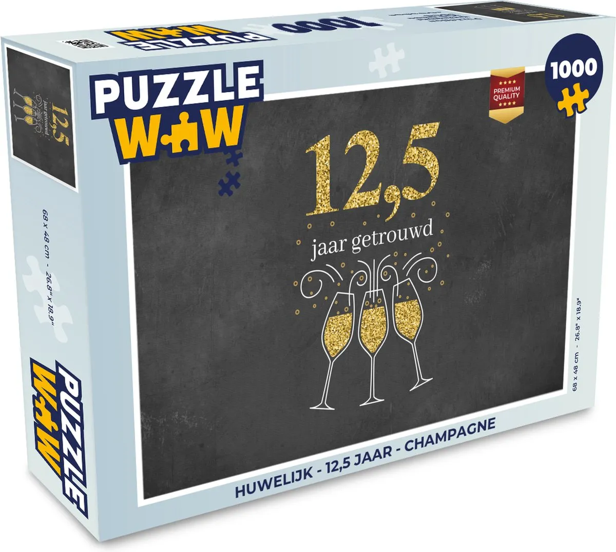 PuzzleWow 1000 Stuks Legpuzzel