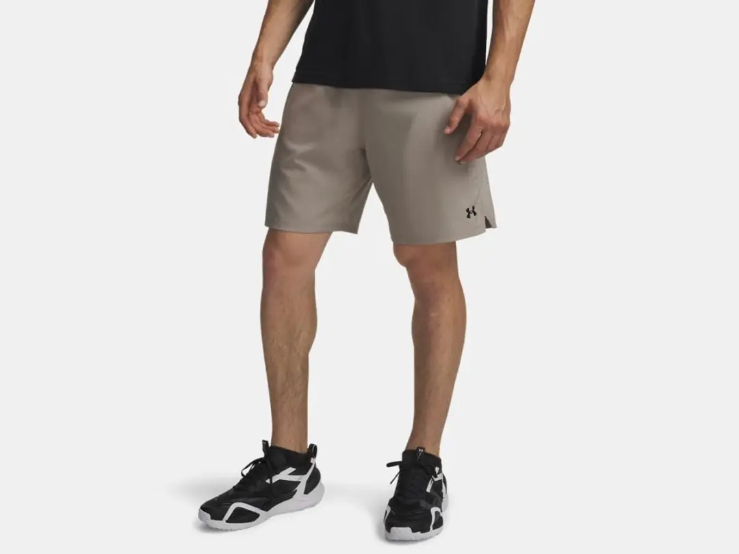Under Armour Vanish Woven 2.0 Short 8" - L - Beige - afbeelding 5 van 6