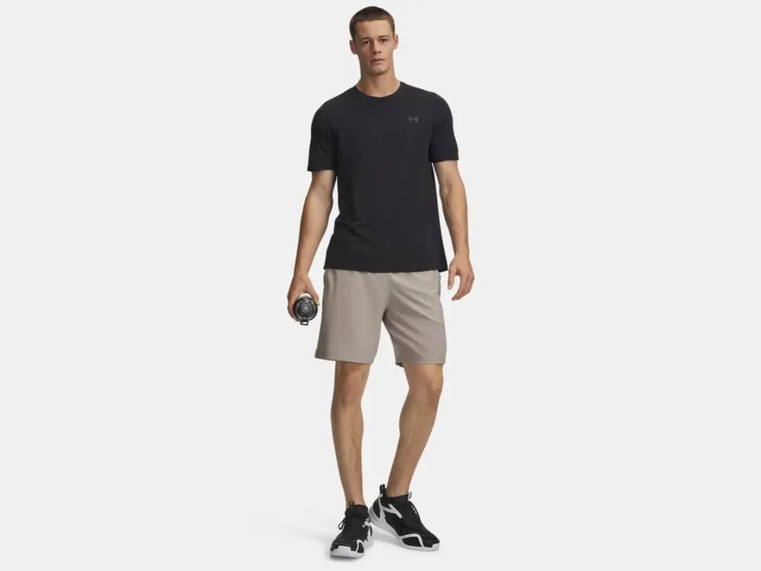 Under Armour Vanish Woven 2.0 Short 8" - L - Beige - afbeelding 6 van 6