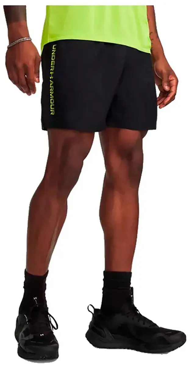 Under Armour Tech Woven Wordmark Korte Broek Zwart XL / Regular Man