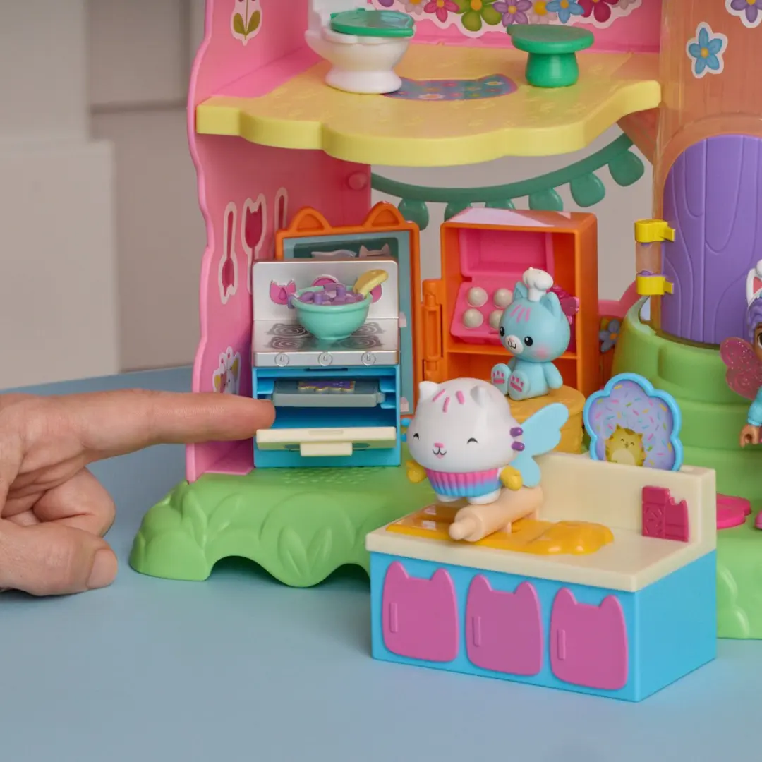 Spin Master Gabby's Poppenhuis Fairylandia Fairy Furniture Set Cakeys Kitchen - Meerkleurig - afbeelding 2 van 6