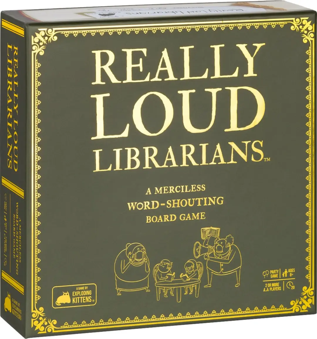 Exploding Kittens Really Loud Librarians Kaartspel EKG-LOUD-CORE-1 - 2-12 Spelers