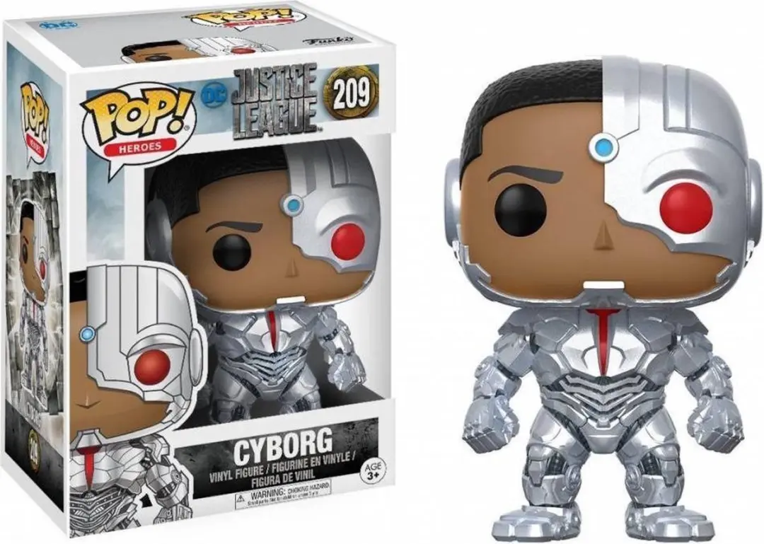 Funko Pop! Dc: Justice League Movie Cyborg