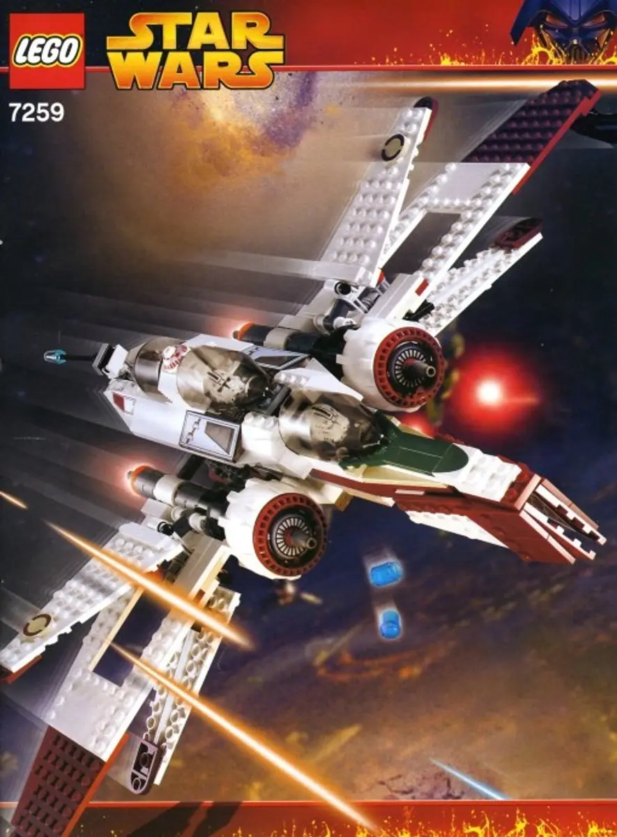 LEGO 7259 Star Wars Episode III ARC-170 Fighter