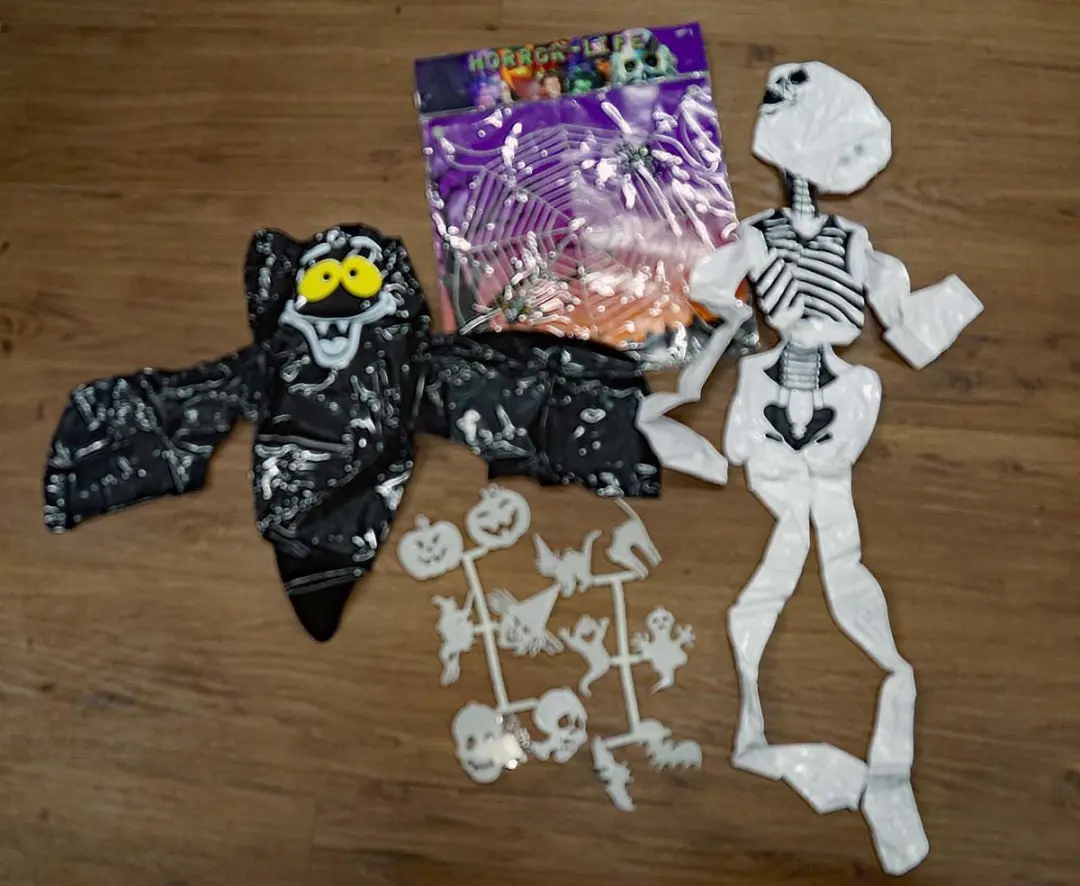 Halloween decoratie pakket