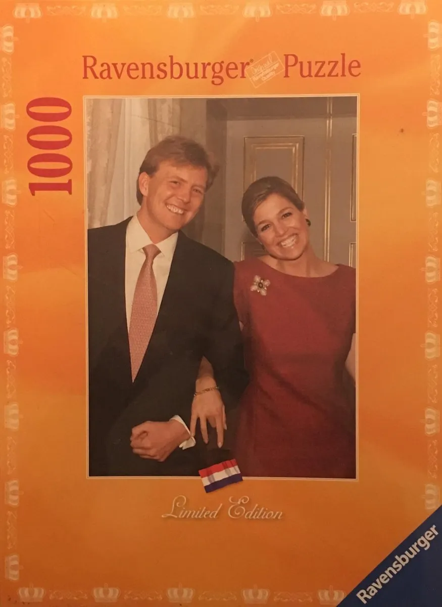 Ravensburger Willem Alexander & Máxima Puzzel 1000 Stuk