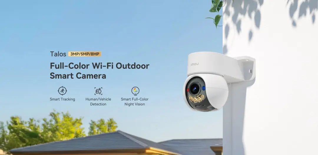 Imou Talos 8MP Beveiligingscamera 4K - Wit - afbeelding 2 van 6