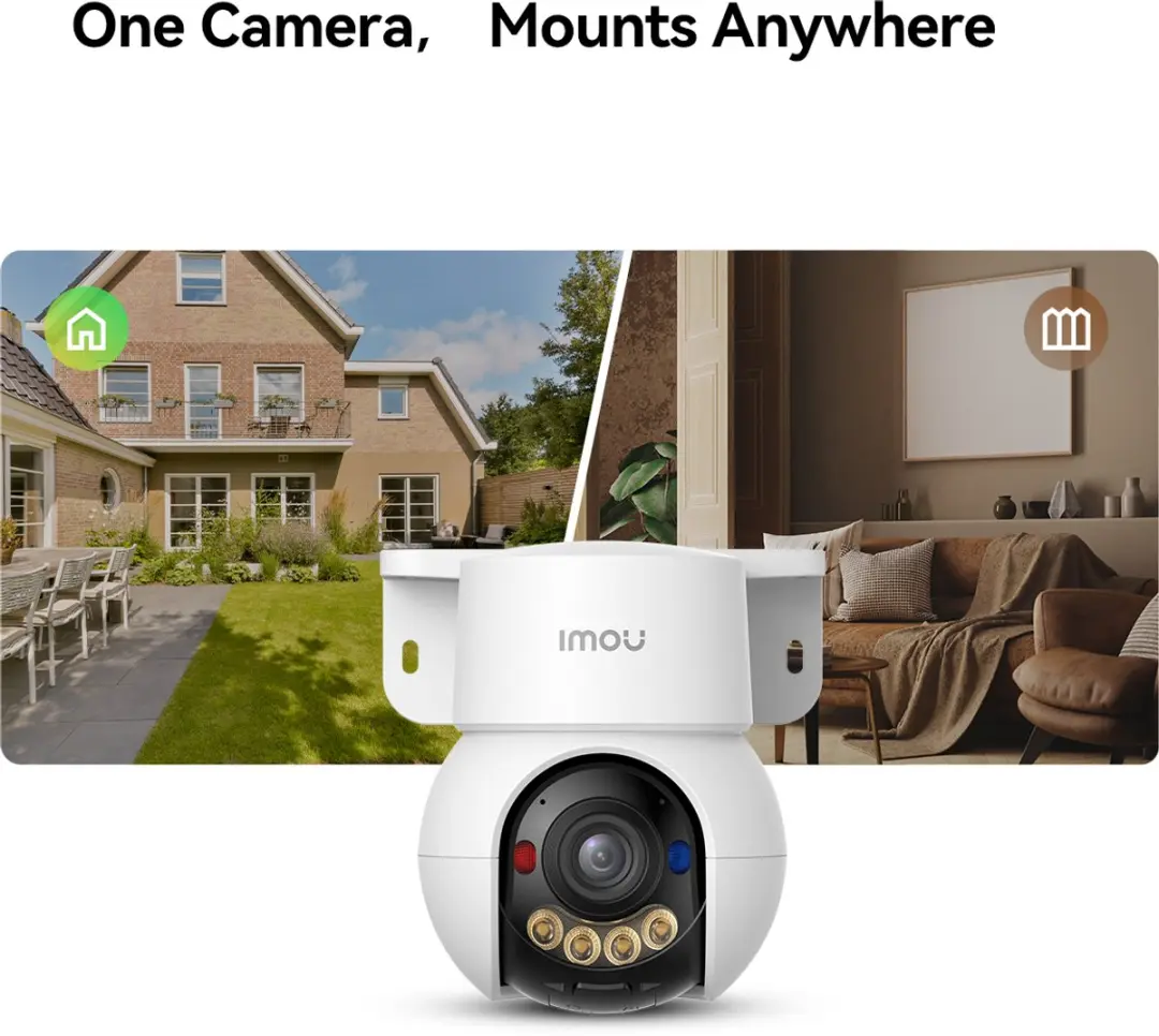 Imou Talos 8MP Beveiligingscamera 4K - Wit - afbeelding 5 van 6