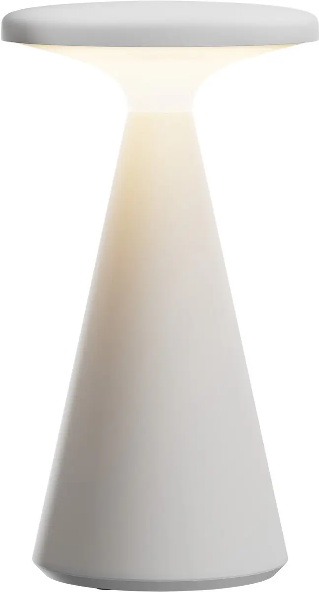 OSRAM Smart Bluetooth tafellamp, dimbaar via app, wit, ABS-behuizing, IP44 spatw