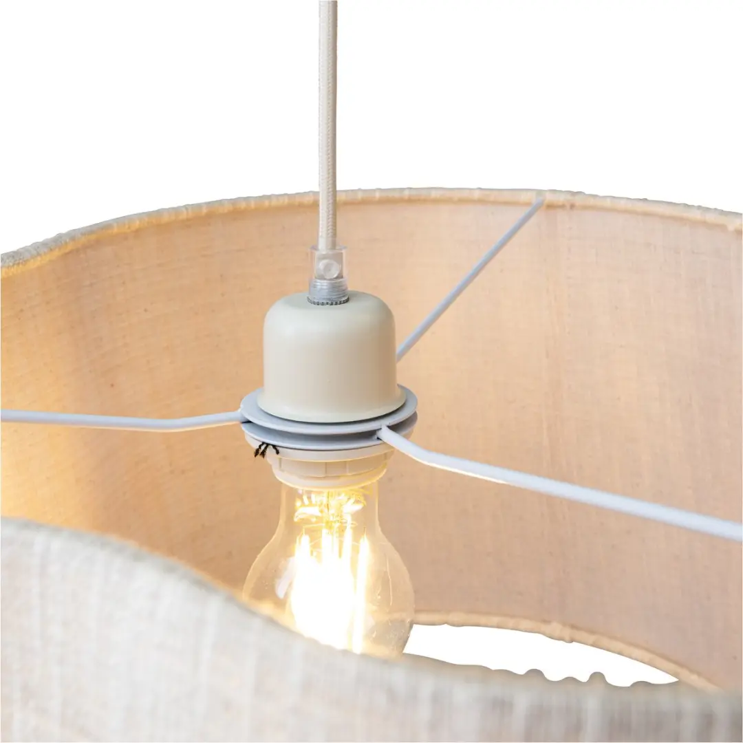 Lucide Chantal Hanglamp E27 - Beige