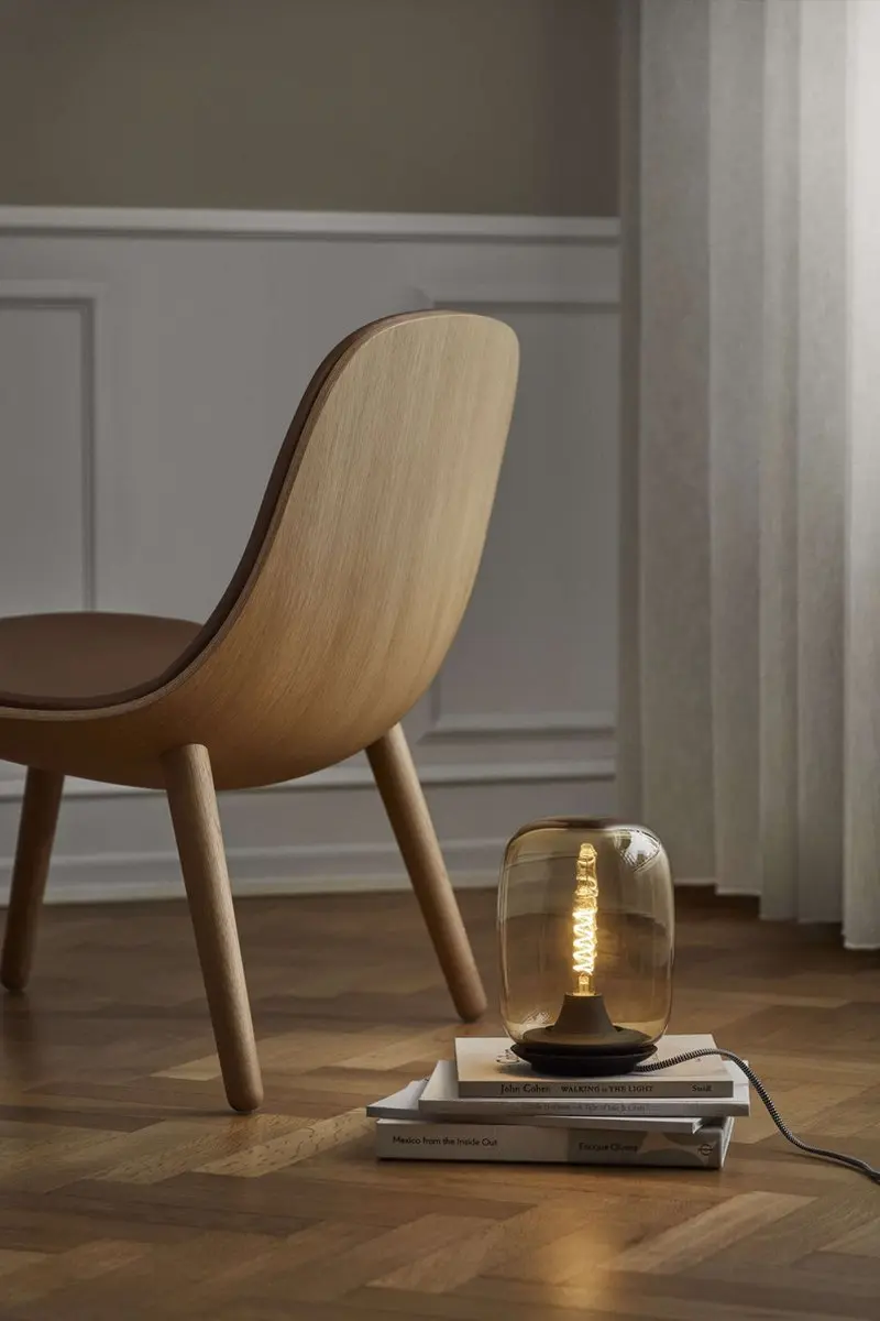 Eva Solo Acorn Lamp - 160cm Bruin Glas - afbeelding 3 van 4
