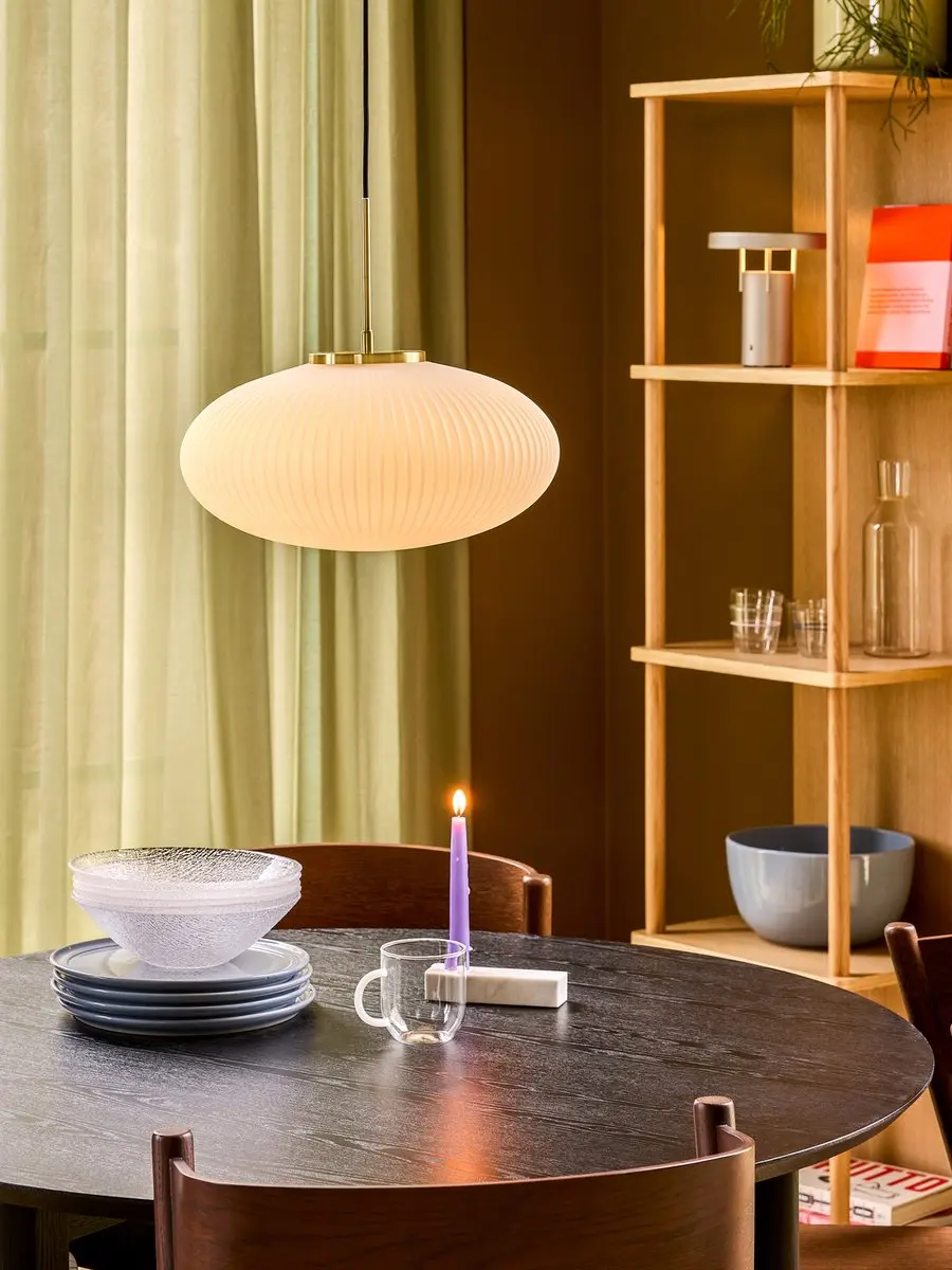 Hübsch Serene Hanglamp - Wit
