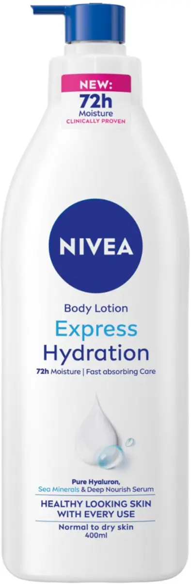 NIVEA Bodylotion Pump Express Hydration 400ml