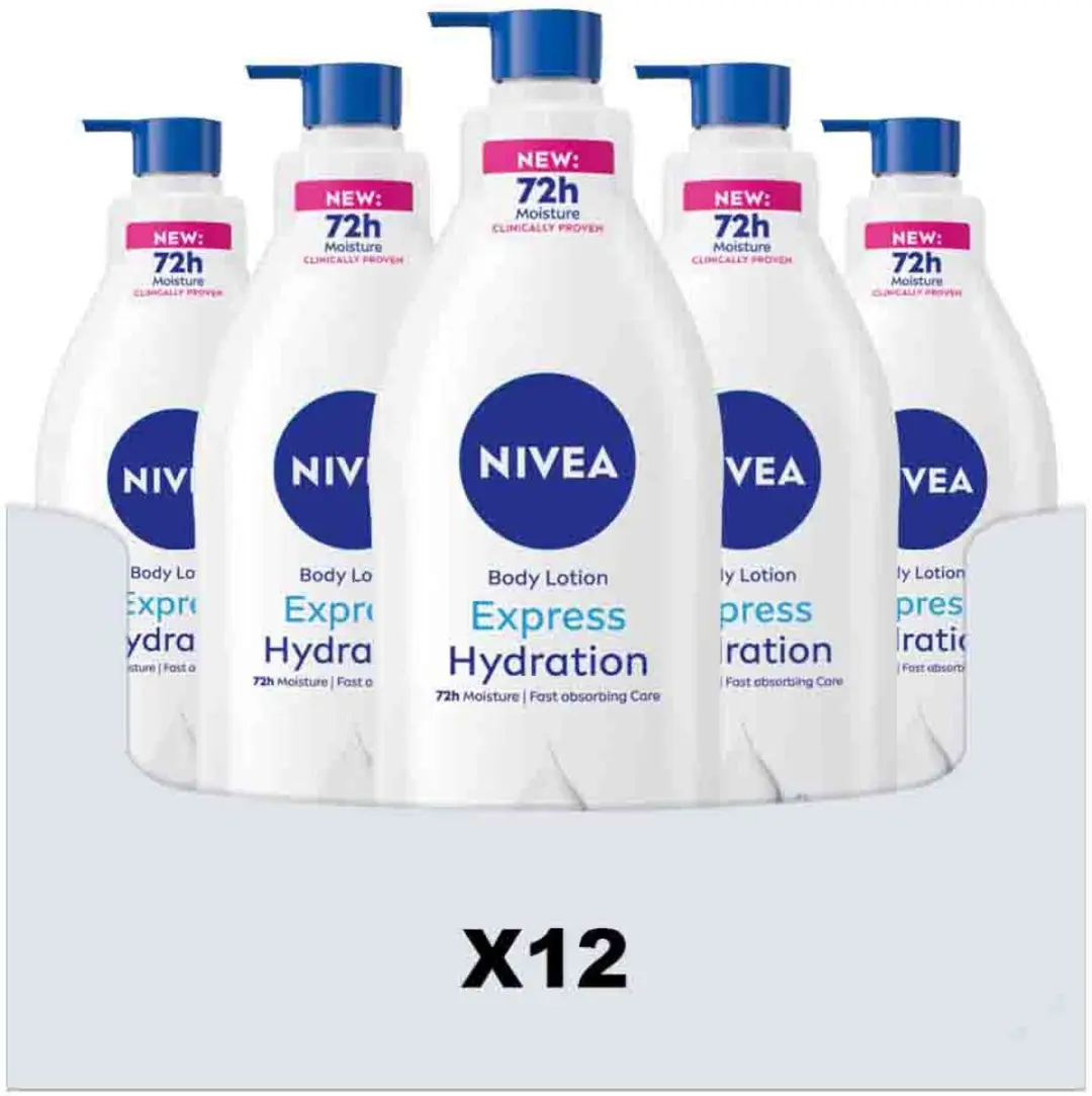 NIVEA Bodylotion Pump Express Hydration 400ml