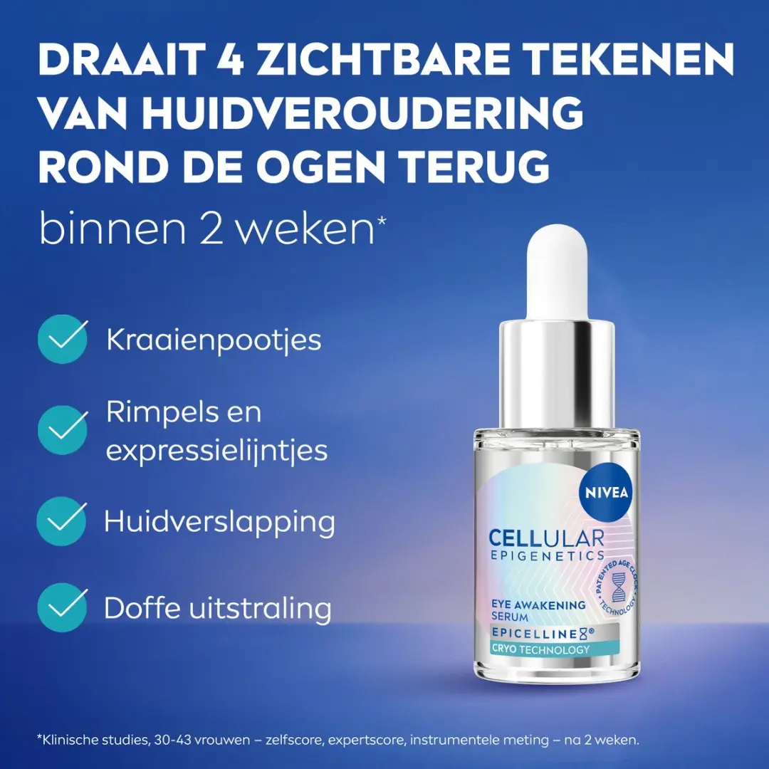 NIVEA Cellular Epigenetics Cryo Oogserum 15ml - afbeelding 6 van 6