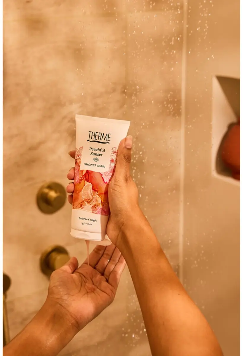 Therme Peachful Sunset Shower Satin - 6x200ml
