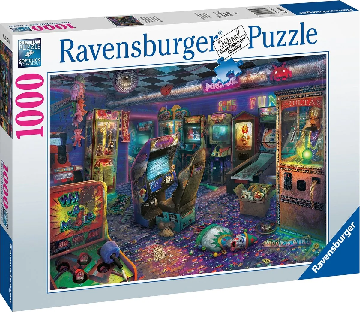 Ravensburger Vergeten Speelhal Legpuzzel 1000 Stuks - Multicolor