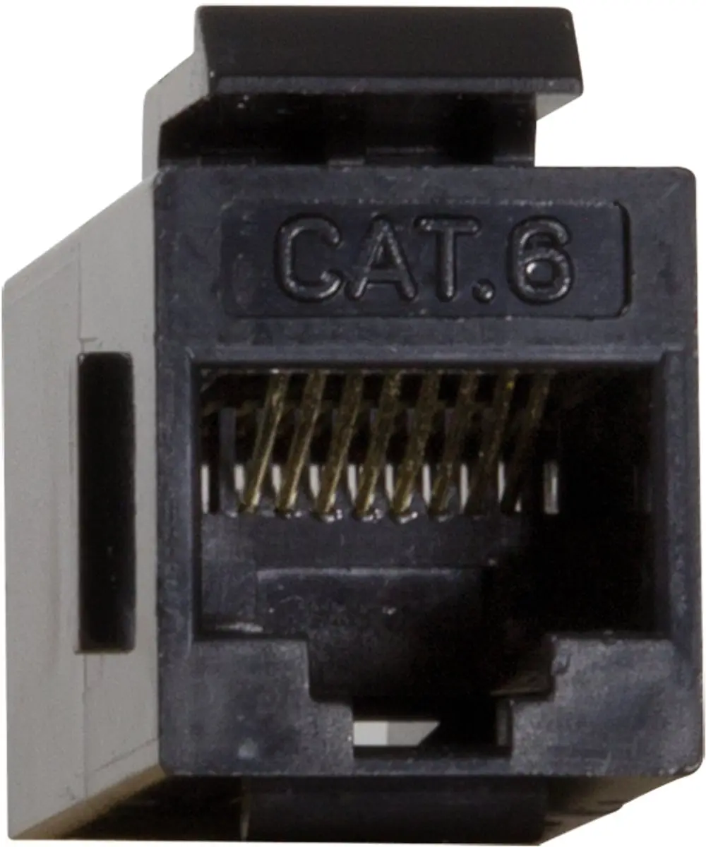 Logilink UTP CAT6 Keystone Module RJ45 - Zwart